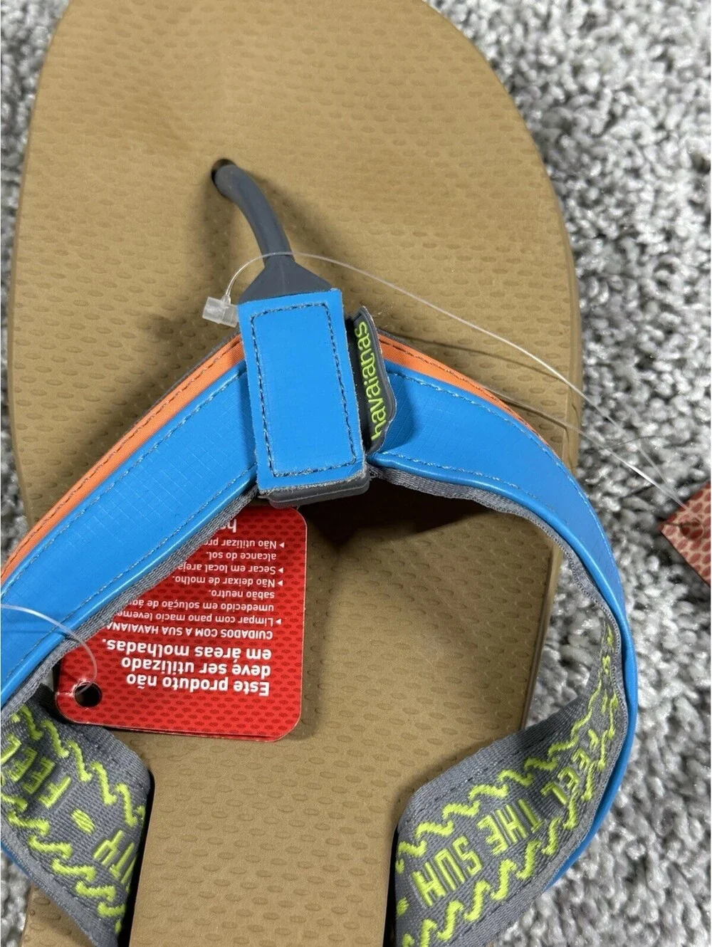 Havaianas- Urban Tech Flip flop Sandals Bronze- Men's Size 13 NWT